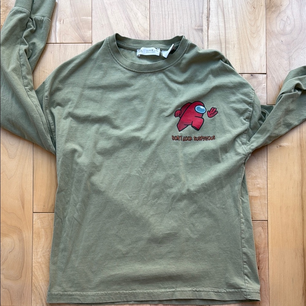 Zara Green Short Sleeve Tee